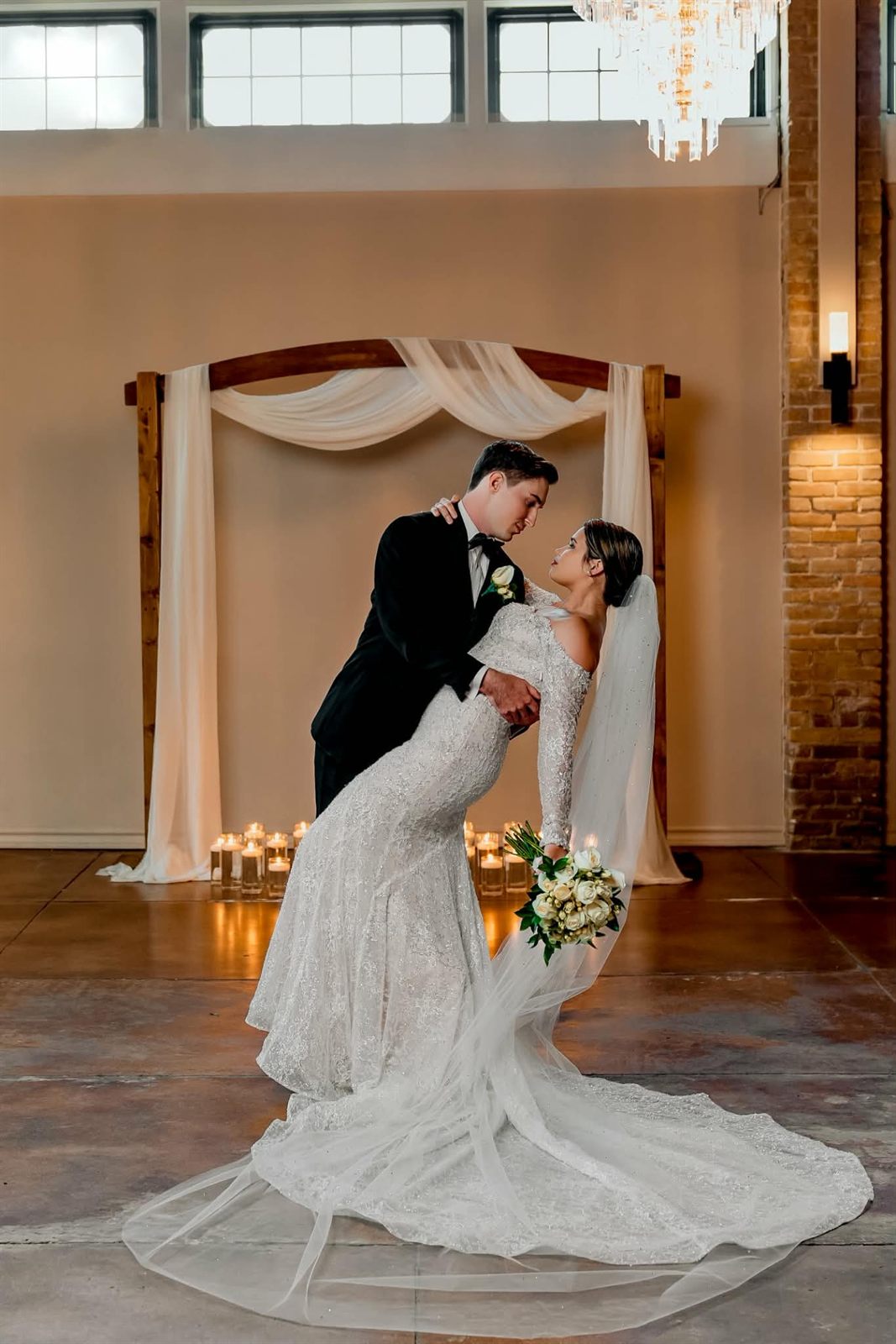 Bridal gown at Wedding Lace